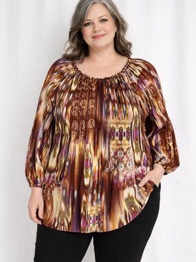 Sami & Jo Multicolor Long Sleeve Dress